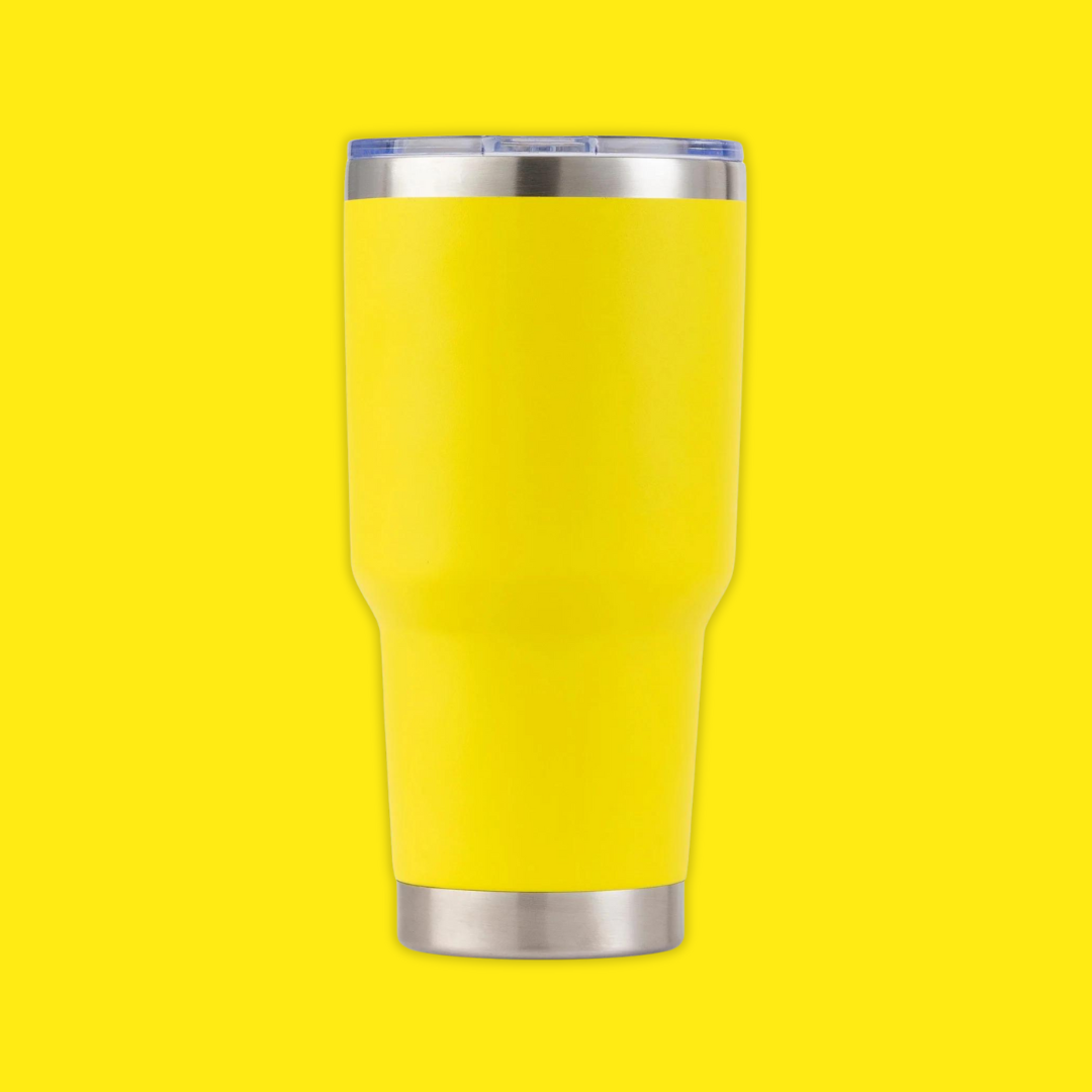 Yellow 30oz Tumbler