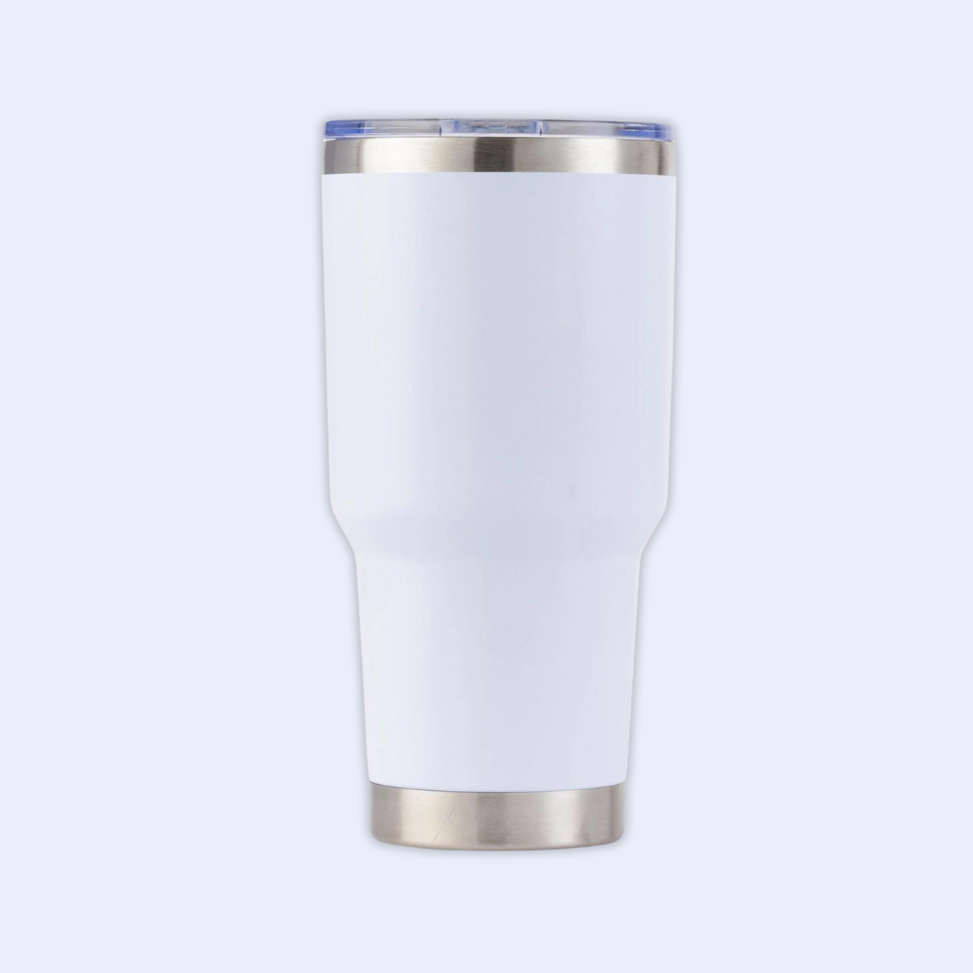 White 30oz Tumbler