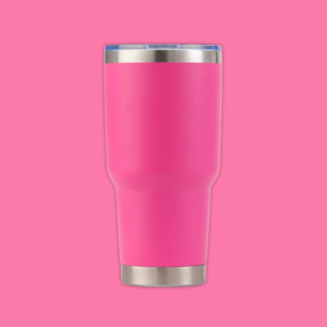 Hot Pink 30oz Tumbler