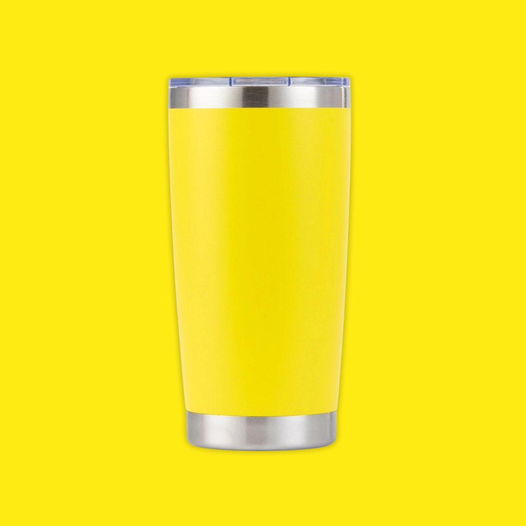 Yellow 20oz Tumbler