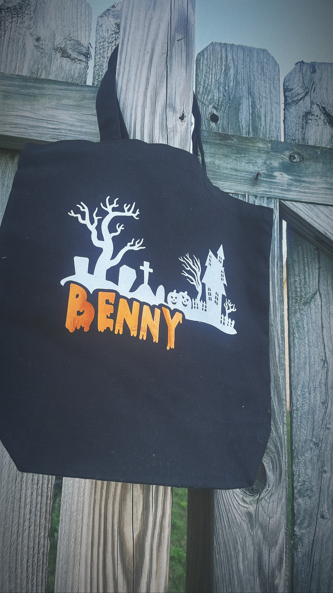 Custom Halloween Tote Bag