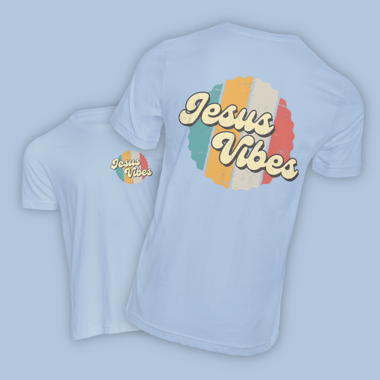 Jesus Vibes - Shirt with Pocket Design